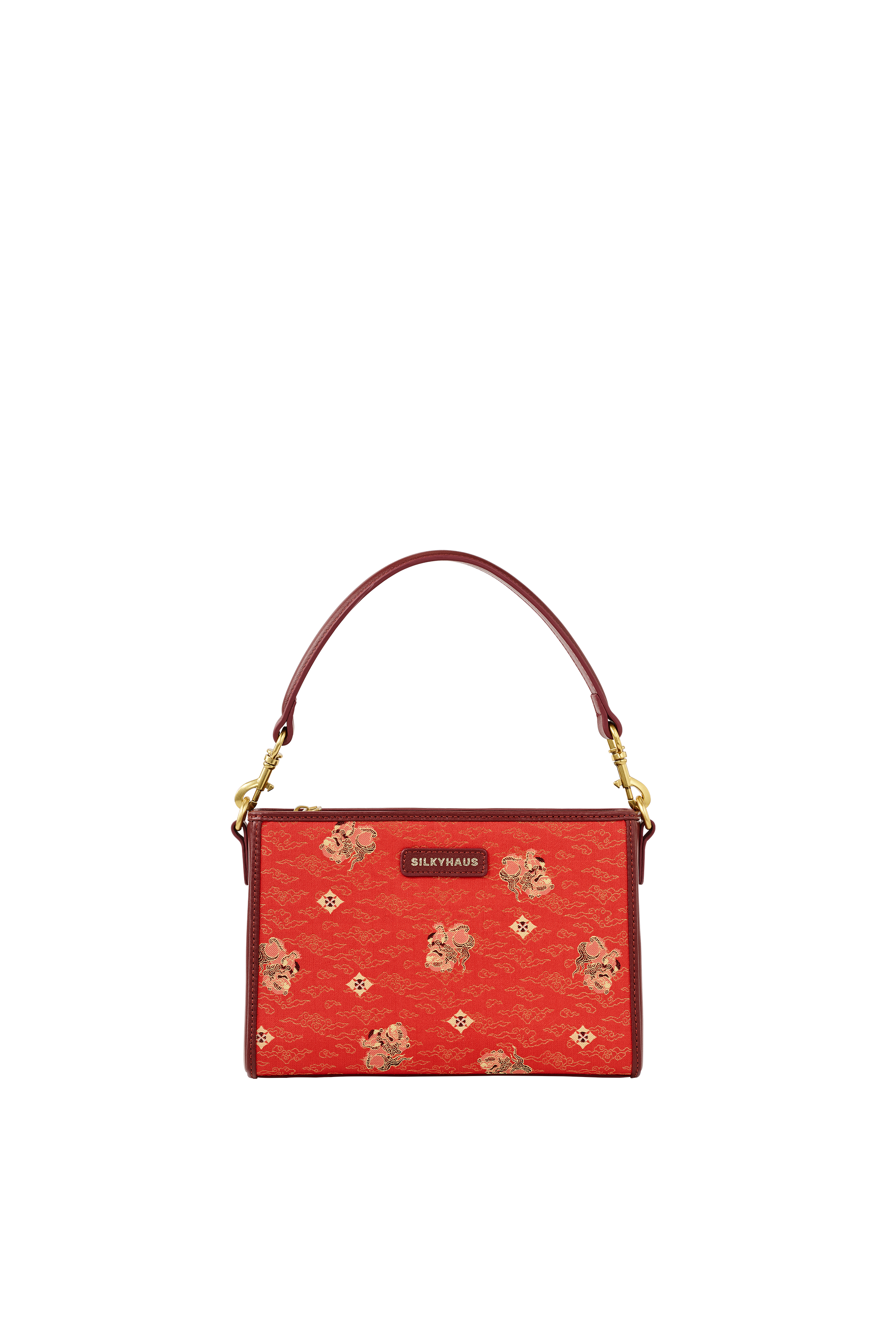 Brocade Leather Bag