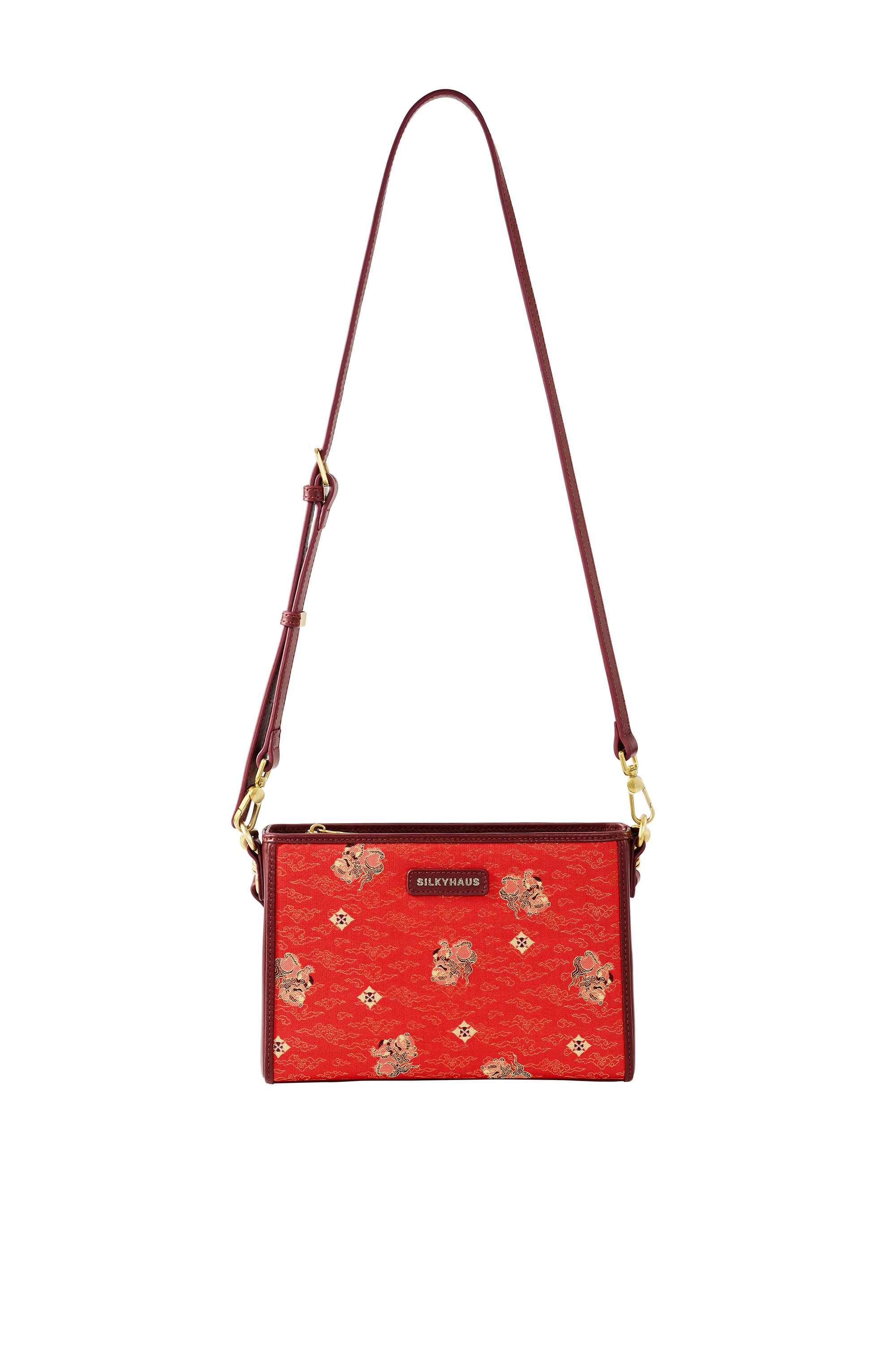 Brocade Leather Bag