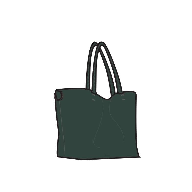 Small Easy Zipper Tote