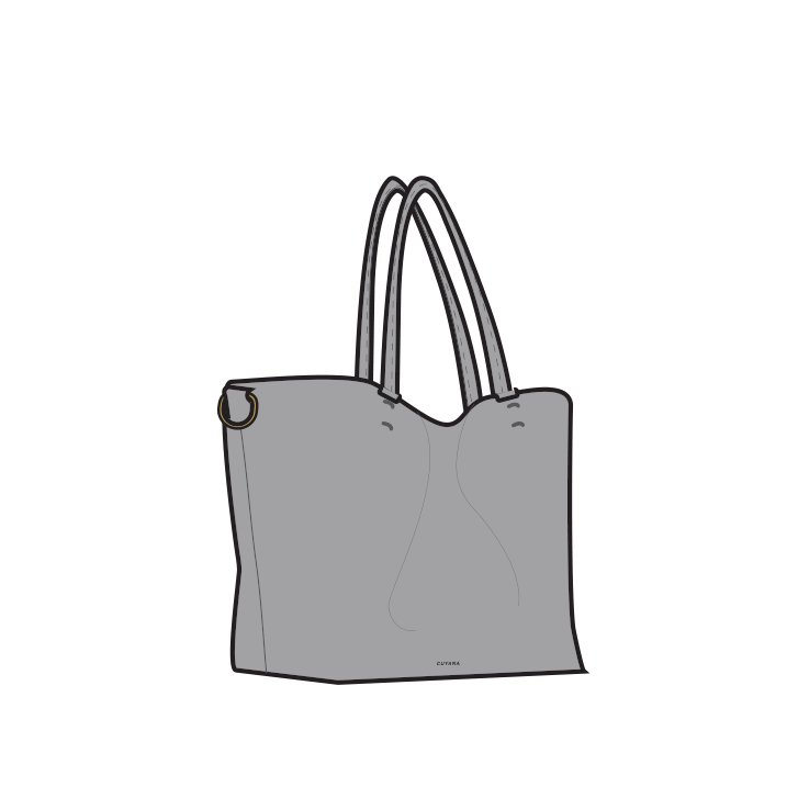 Small Easy Zipper Tote