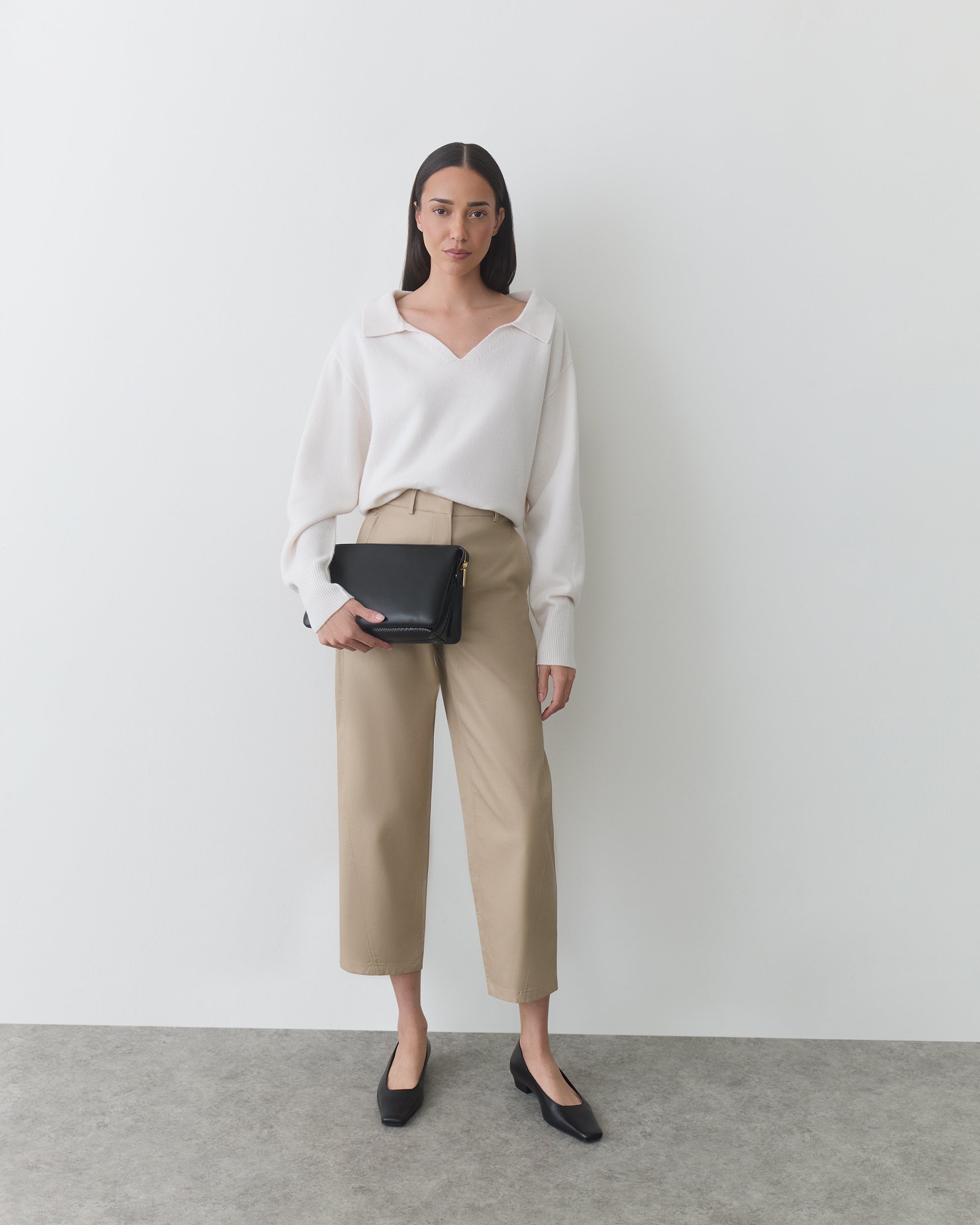 Tria Clutch (Lamb/Snake)