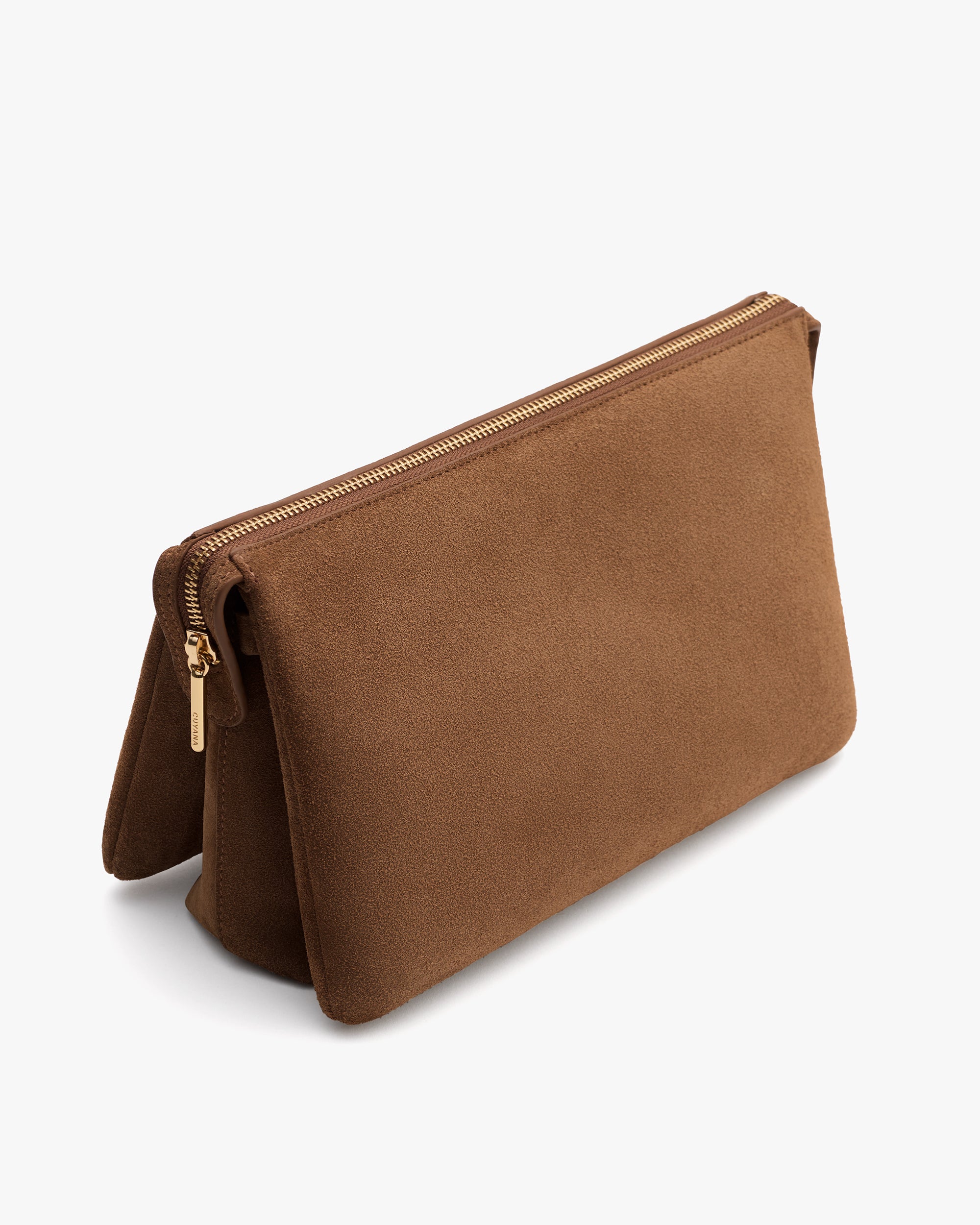 Tria Clutch (Suede)