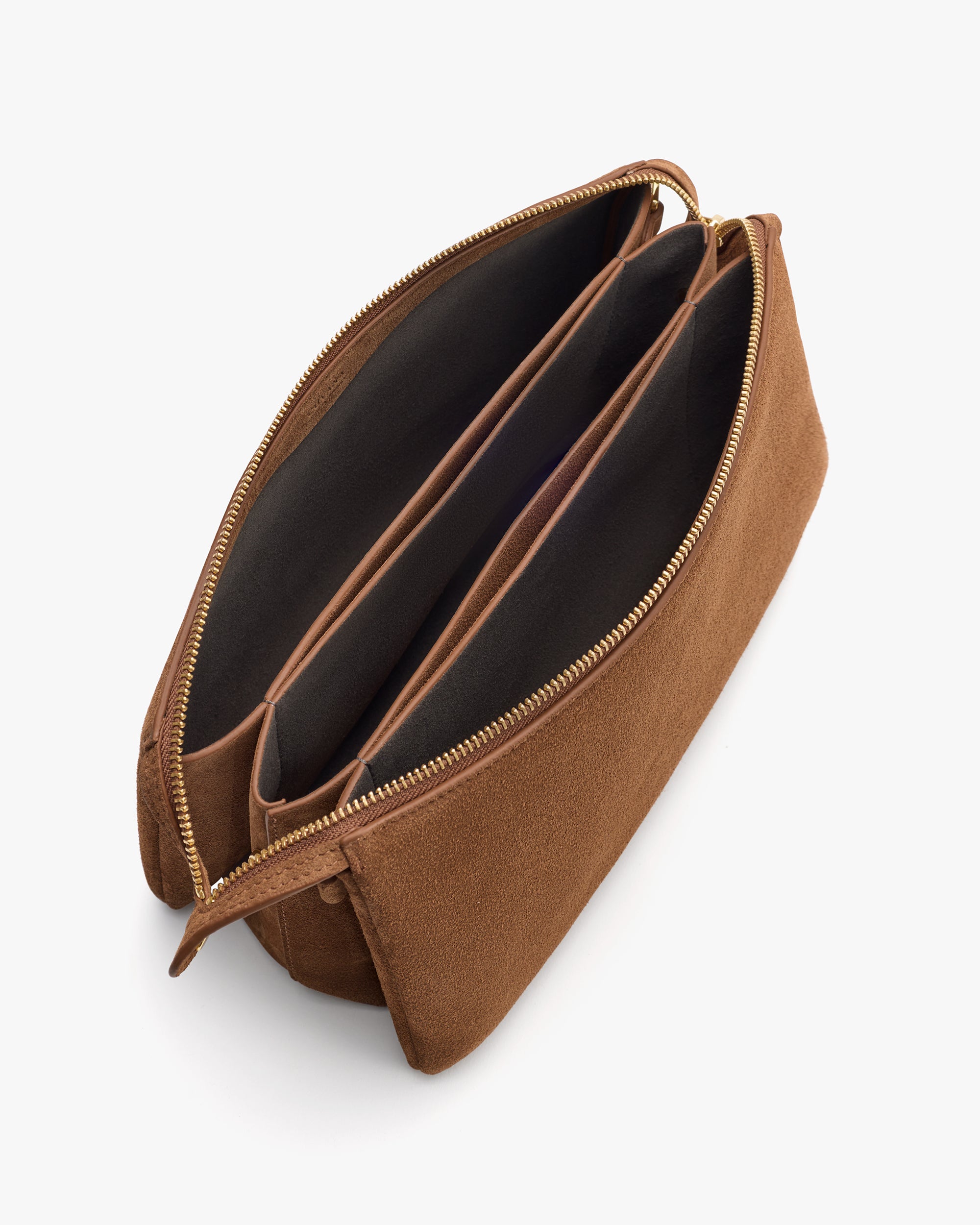 Tria Clutch (Suede)