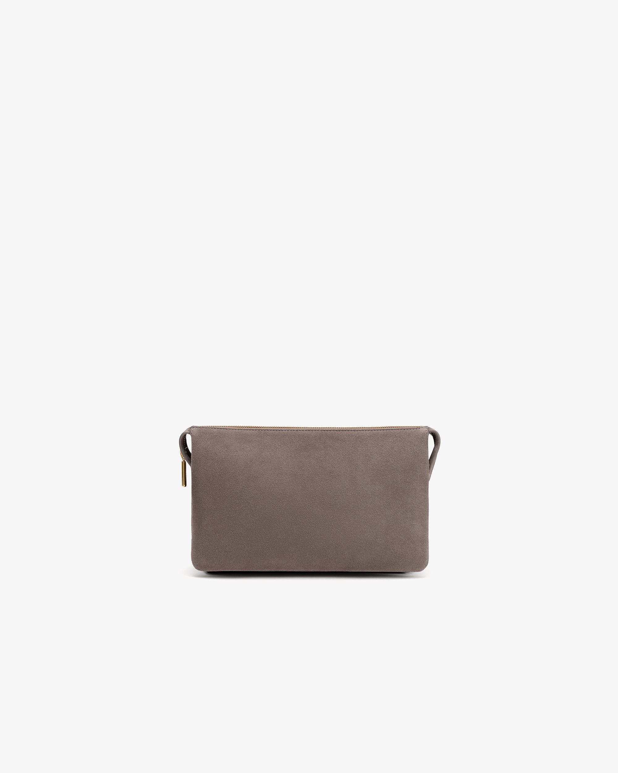 Tria Clutch (Suede/Snake)