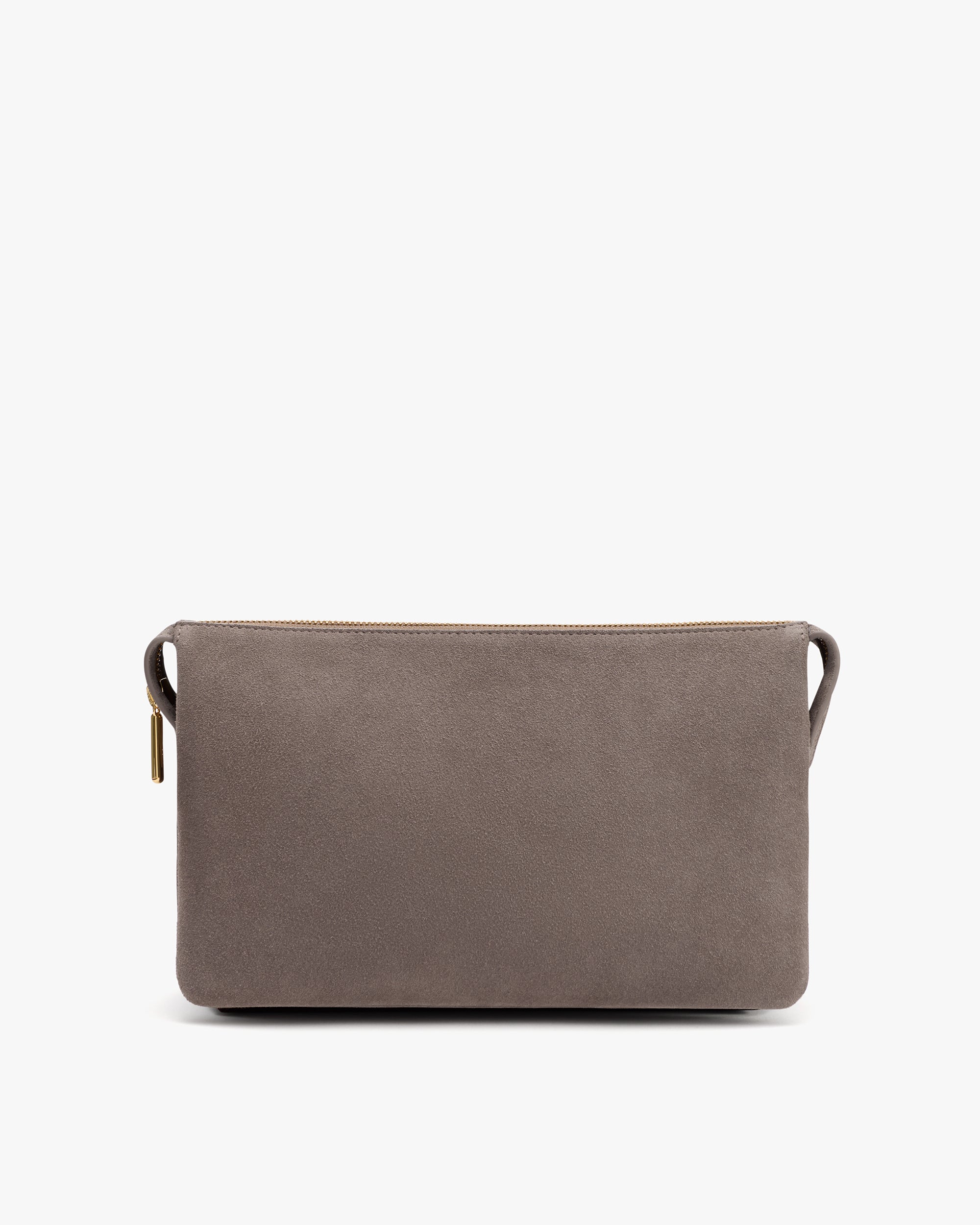 Tria Clutch (Suede/Snake)